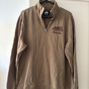 Men's Roots 3/4 zip hoodie
